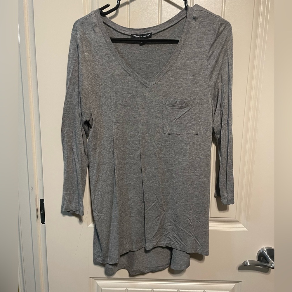 3/4 length tee